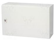 Enclosure: wall mounting; X: 600mm; Y: 380mm; Z: 210mm; AX; steel RITTAL
