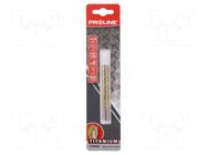 Drill bit; for metal; Ø: 4.8mm; 2pcs; Features: grind blade PROLINE