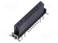 Connector: PCB to PCB; socket; female; PIN: 20(4+16); straight HARTING
