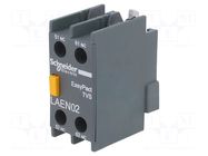 Auxiliary contacts; Easy TeSys; Leads: screw terminals; front SCHNEIDER ELECTRIC