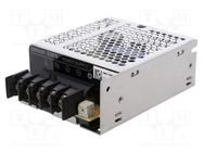 Power supply: switching; for building in; 25W; 15VDC; 1.7A; OUT: 1 OMRON