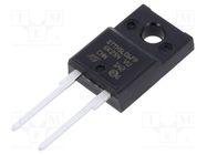 Diode: rectifying; THT; 600V; 5A; tube; Ifsm: 90A; TO220FPAC; 65ns STMicroelectronics