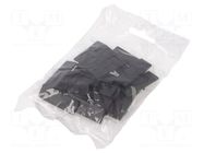 Cap for LED profiles; black; 20pcs; ABS; BACK10 TOPMET