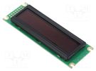 Display: OLED; graphical; 2.4"; 100x16; blue; 5VDC; Touchpad: none RAYSTAR OPTRONICS