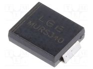 Diode: rectifying; SMD; 400V; 3A; 50ns; SMC; Ufmax: 1.25V; Ifsm: 125A LUGUANG ELECTRONIC