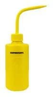 WASH BOTTLE, 8OZ, YEL, PRINT ISOPROPANOL
