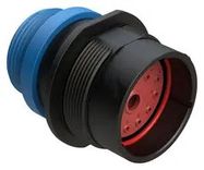 14 POSITION RECEPTACLE, PIN, SHELL SIZE 24, REDUCED DIAMETER SEAL (BLUE), SMALL THREAD ADAPTER 86AK2763