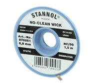 Desoldering wick 0.8mmx1.6m with extra flux Stannol