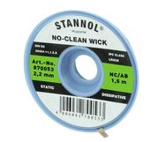 Desoldering wick 2.2mmx1.6m with extra flux Stannol