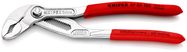 KNIPEX 87 03 180 Cobra® High-Tech Water Pump Pliers covered with non-slip plastic chrome-plated 180 mm