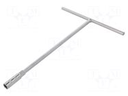 Wrench; socket spanner; HEX 9mm; Chrom-vanadium steel; L: 300mm PROLINE