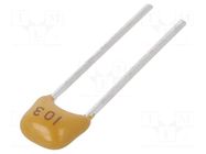 Capacitor: ceramic; 10nF; 100V; X7R; ±10%; THT; 2.5mm SR PASSIVES