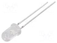 LED; red; 5mm; 12000÷23500mcd; 15°; Front: convex; 2.1÷2.6VDC; 130mW CREE LED