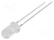 LED; red; 5mm; 12000÷23500mcd; 15°; Front: convex; 2.1÷2.6VDC; 130mW CREE LED