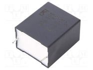 Capacitor: polypropylene; DC-Link; 12uF; ESR: 6.05mΩ; THT; ±5% KEMET