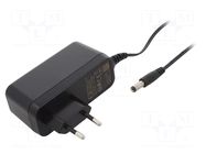 Power supply: switching; mains,plug-in; 24VDC; 1A; 24W; 85%; 0÷60°C XP POWER