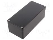 Enclosure: multipurpose; X: 75mm; Y: 160mm; Z: 55mm; 1590ZGRPBK; IK09 HAMMOND