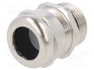 Cable gland; with long thread; NPT3/4"; IP68; brass HUMMEL