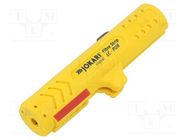 Stripping tool; Øcable: 6mm; Wire: round; Tool length: 124mm 