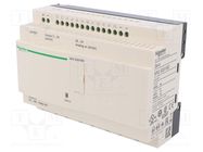 Programmable relay; IN: 12; Analog in: 6; OUT: 8; OUT 1: relay; IP20 SCHNEIDER ELECTRIC