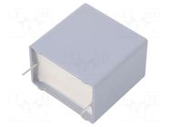 Capacitor: polypropylene; 3.3uF; 800VDC; 300VAC; THT; ±20%; 27.5mm VISHAY