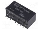Converter: DC/DC; 3W; Uin: 36÷72V; Uout: 5VDC; Iout: 600mA; SIP; THT XP POWER