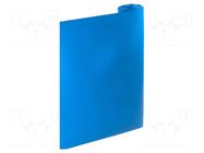 Mat: bench; ESD; blue; L: 10m; Width: 1.2m; Thick: 3mm; vinyl EUROSTAT GROUP