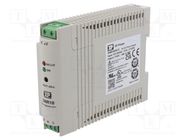 Power supply: switching; for DIN rail; 18W; 12VDC; 1.5A; 90÷264VAC XP POWER