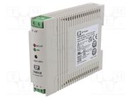 Power supply: switched-mode; for DIN rail; 18W; 24VDC; 750mA; 77% XP POWER