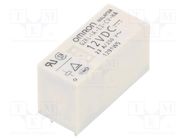 Relay: electromagnetic; SPST-NO; Ucoil: 12VDC; Icontacts max: 16A OMRON Electronic Components