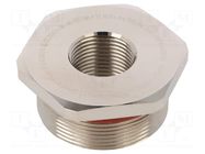 Reduction of threads for glands; Int.thread: M20; brass; IP68 HUMMEL