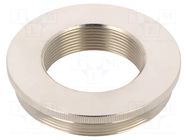 Reduction of threads for glands; Int.thread: M40; brass LAPP