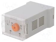 Timer; 0,5s÷10days; SPDT; 250VAC/10A; Usup: 12÷240VAC; 12÷240VDC CROUZET