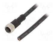Connection lead; M12; PIN: 8; straight; 2m; plug; 30VAC; 2A; -20÷80°C AMPHENOL LTW