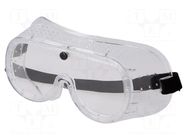 Safety goggles; Lens: transparent; Protection class: S LAHTI PRO