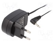 Power supply: switching; mains,plug; 12VDC; 0.3A; 3.6W; Plug: EU ESPE