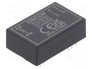Converter: DC/DC; 3.3/6W; Uin: 9÷36VDC; Uout: 12VDC; Iout: 470mA; THT CINCON