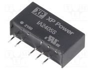 Converter: DC/DC; 1W; Uin: 24V; Uout: 5VDC; Uout2: -5VDC; Iout: 100mA XP POWER