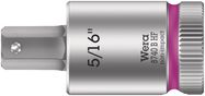 8740 B HF Zyklop bit socket with holding function, 3/8" drive, 5/16"x38.5, Wera