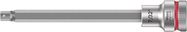 8740 B HF Zyklop bit socket with holding function, 3/8" drive, 7/32"x107.0, Wera