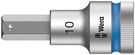 8740 C HF Zyklop bit socket with 1/2" drive with holding function, 10.0x60.0, Wera
