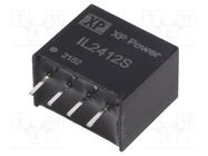 Converter: DC/DC; 2W; Uin: 24V; Uout: 12VDC; Iout: 168mA; SIP; 70kHz XP POWER