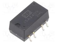 Converter: DC/DC; 1W; Uin: 21.6÷26.4V; Uout: 9VDC; Uout2: 9VDC; SMT XP POWER