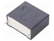 Capacitor: polypropylene; DC-Link; 4uF; ESR: 13.4mΩ; THT; ±5% KEMET