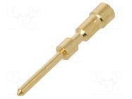 Contact; male; 1mm; 0.08÷0.56mm2; crimped; for cable HUMMEL