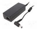 Power supply: switched-mode; 19.5VDC; 3.34A; 65W; for notebooks AKYGA