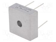 Bridge rectifier: single-phase; Urmax: 1kV; If: 35A; Ifsm: 400A YANGJIE TECHNOLOGY