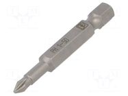 Screwdriver bit; Phillips; PH1; 1/4"; Overall len: 50mm PHOENIX CONTACT