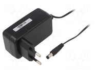 Power supply: switching; mains,plug-in; 12VDC; 2A; 24W; 86.2%; POSC POS