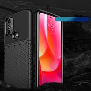Thunder Case flexible armored cover for Motorola Moto G Power 2022 black, Hurtel